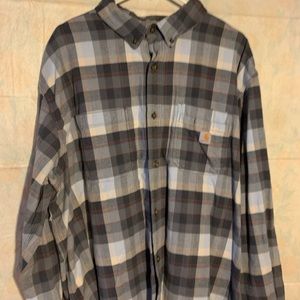 Carhartt button down flannel